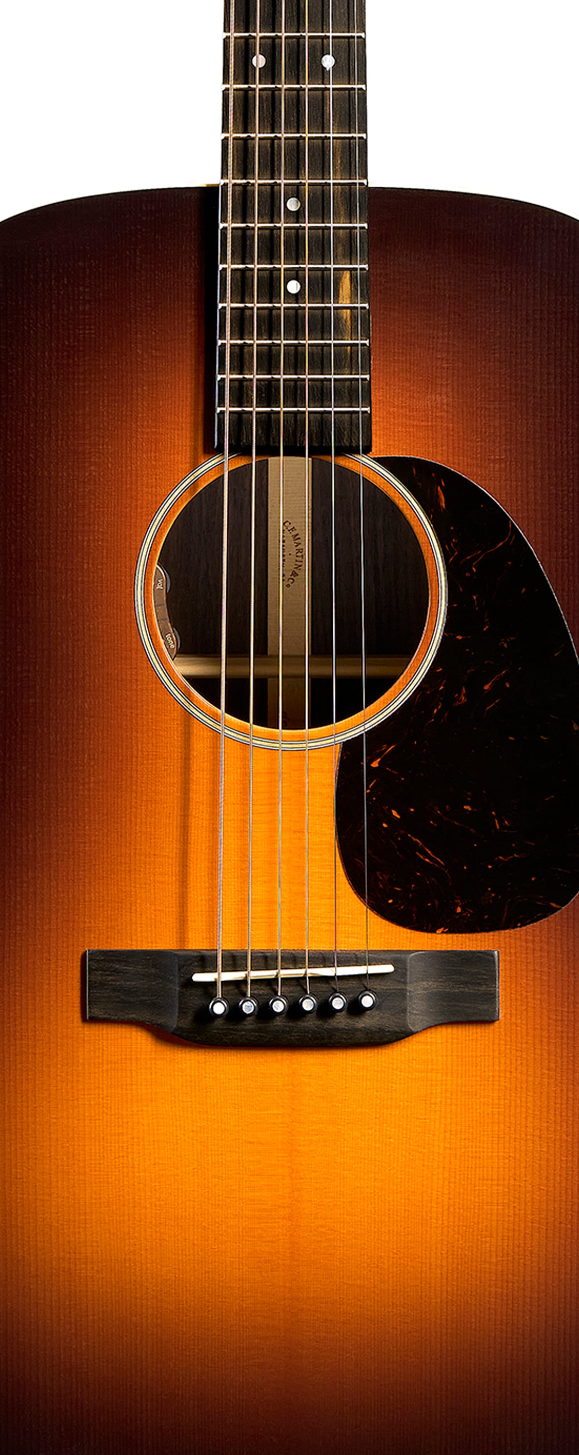 Body of Martin J-16E 1935 Burst Guitar image number 3